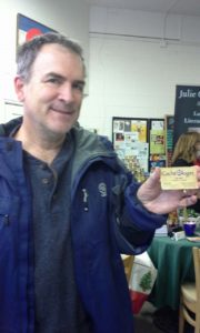 Look who showed up at Where the Books Go in Evergreen: Jim Wulff, CacheOlogist.